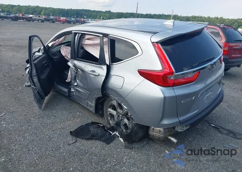 2017 Honda Cr-V Ex-L/Ex-L Navi from USA, damaged, VIN 2HKRW2H87HH600900